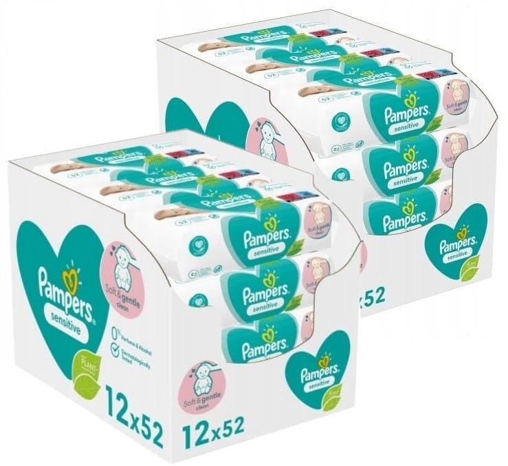 pampers chusteczki 6x56 sensitive