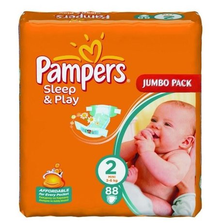 pampers przesikany