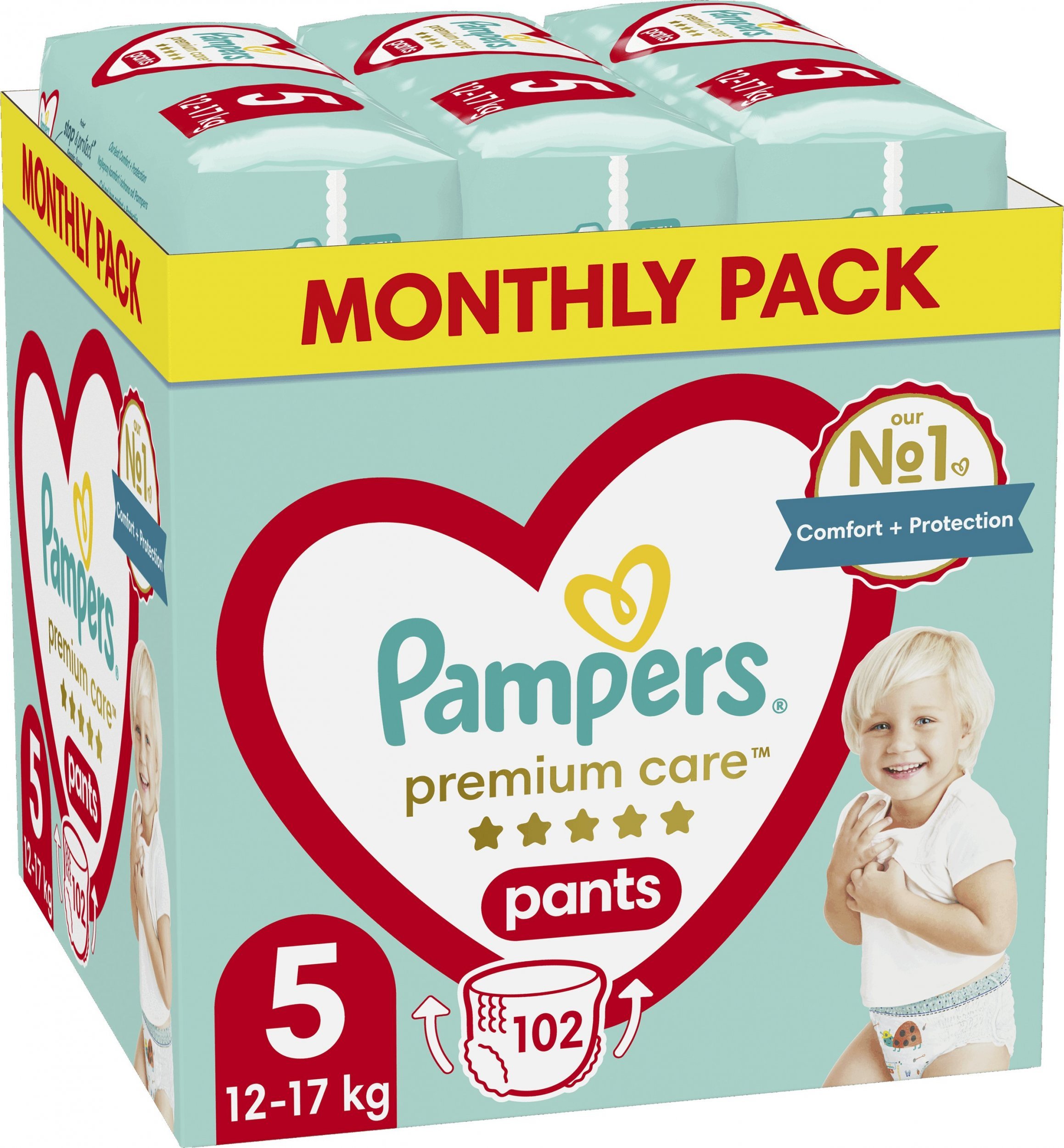 pampers pants jak długo działąją