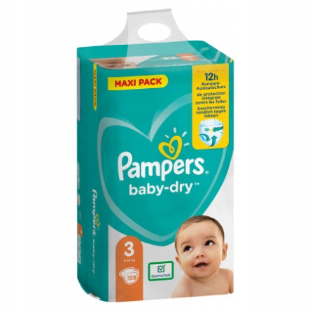 allegro pampers 132 szt