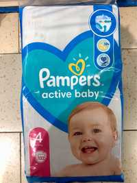 pampers active baby dry 4 mega paka