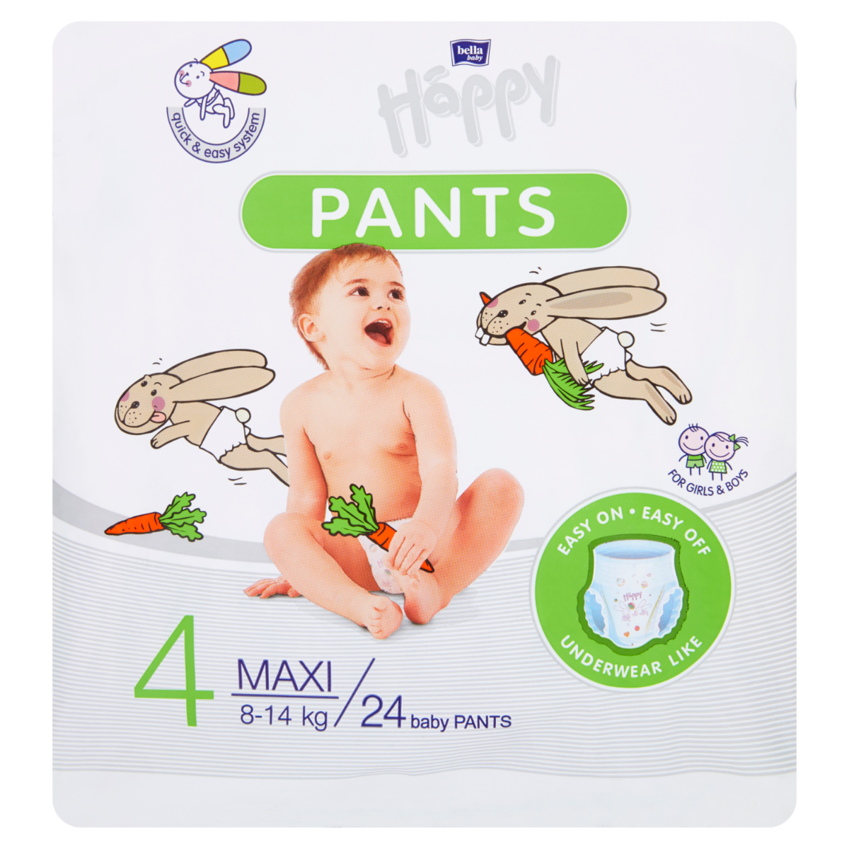 pampers przedział wagowy 4