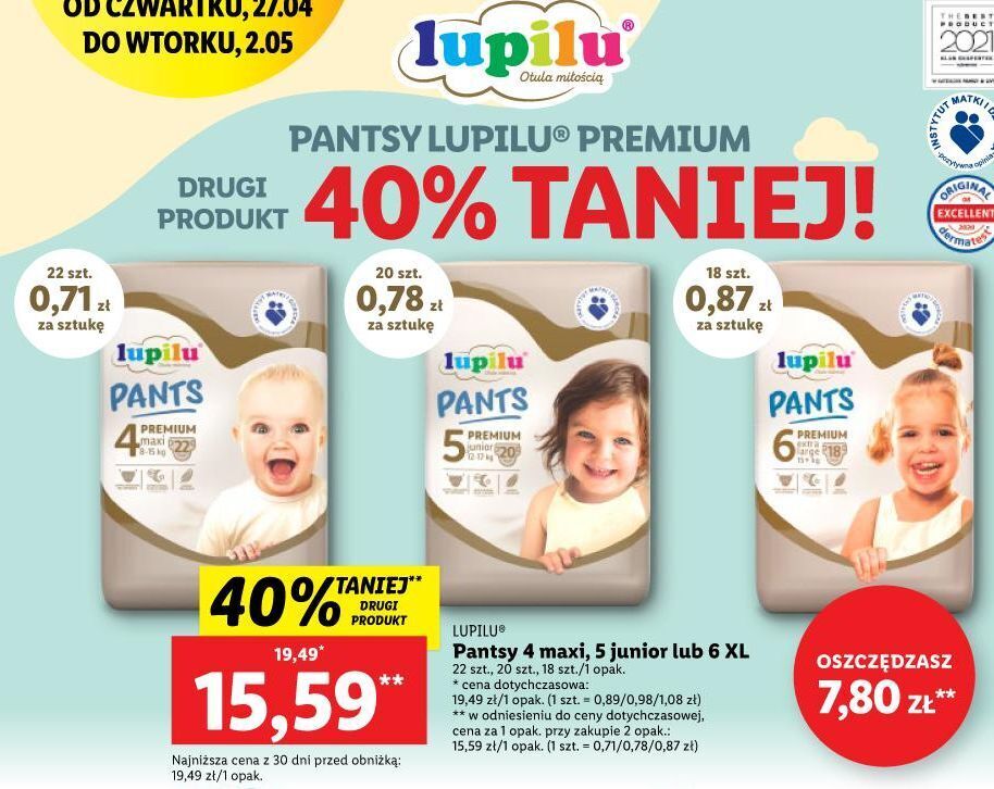 tesko pieluch pampers