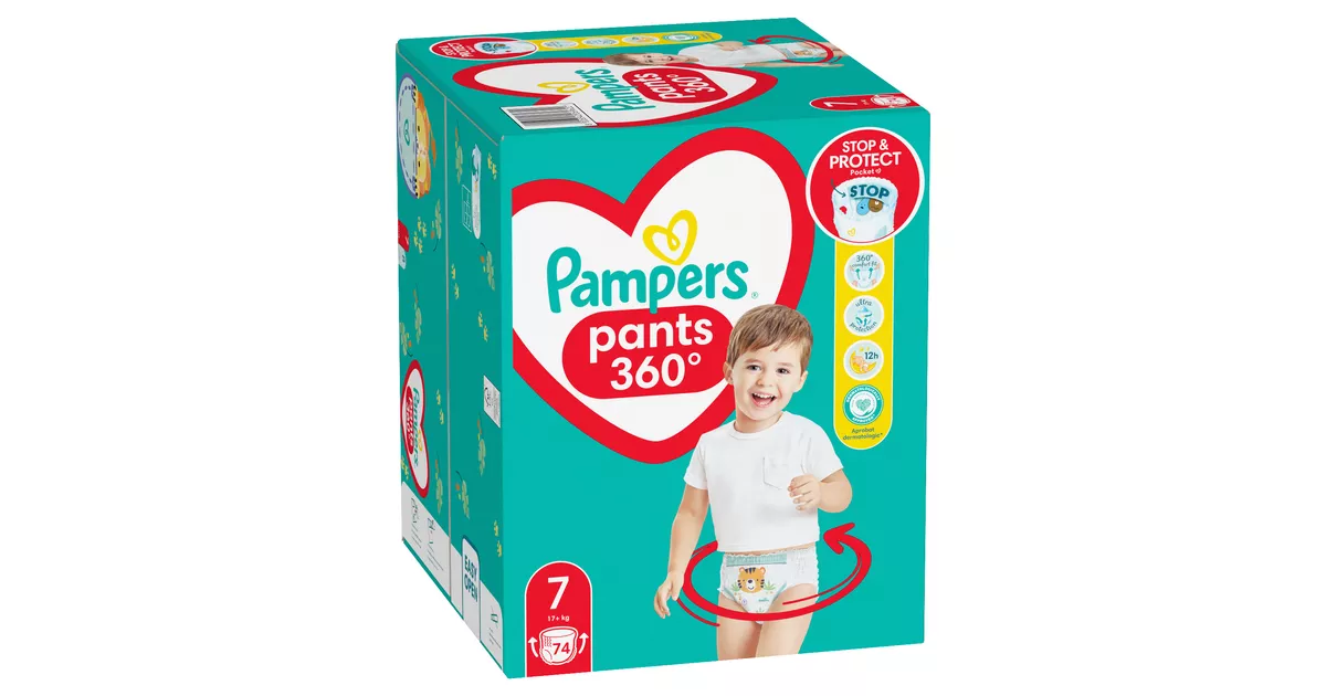 pampers pieluchomajtki 1