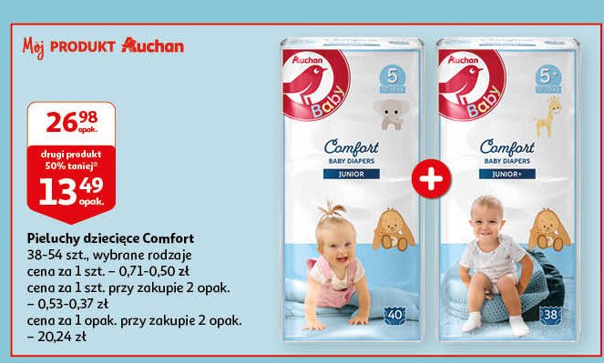 pampers chusteczki 220 szt