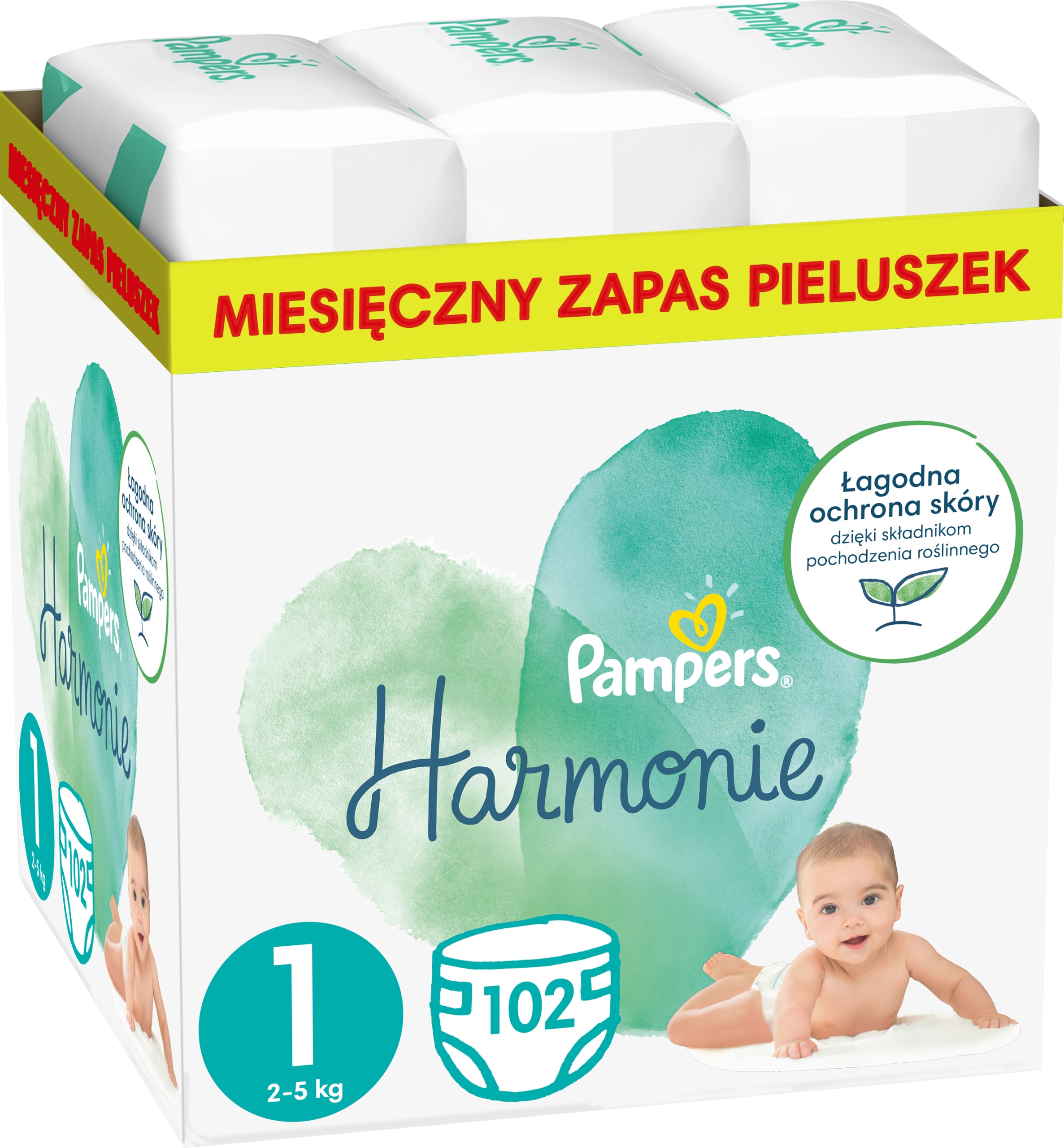 pieluchomajtki pampers gdzie przod