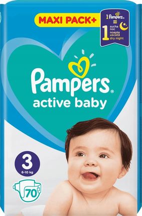 pampers przemaka bokami