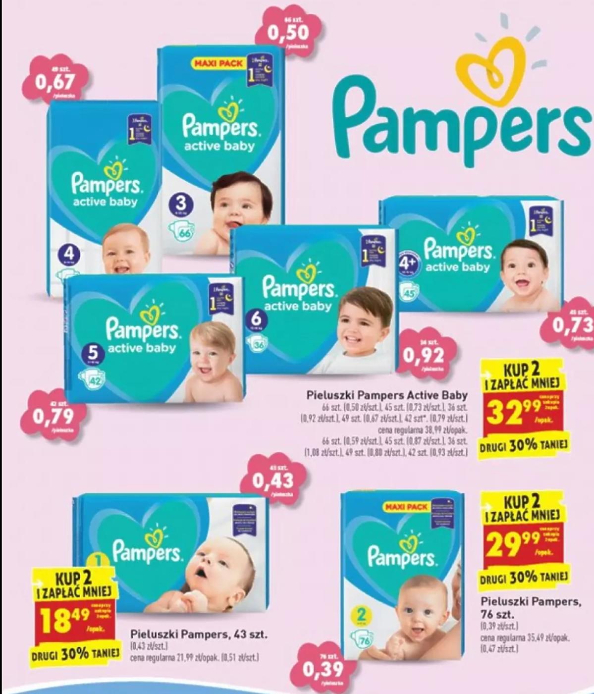 ulepszenia poeluszek pampers