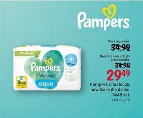 chusteczki pampers pure trojpak