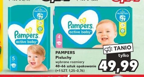 pampers active baby 6 extra large najtaniej