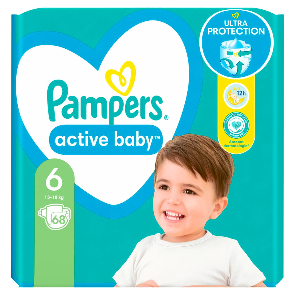 pampers active beby 5