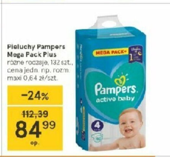 pampers premium care pieluchy jednorazowe rozmiar 1 newborn 88 szt