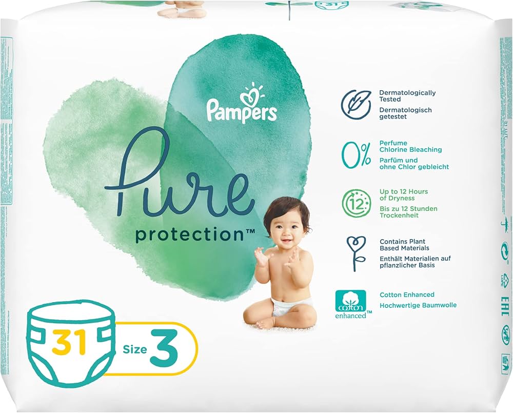 pampers premium care pieluchyi rozmiar 3 5-9kg 80 sztuk