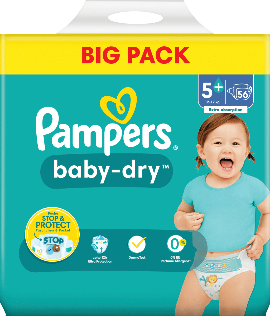 activ baby dry pampers